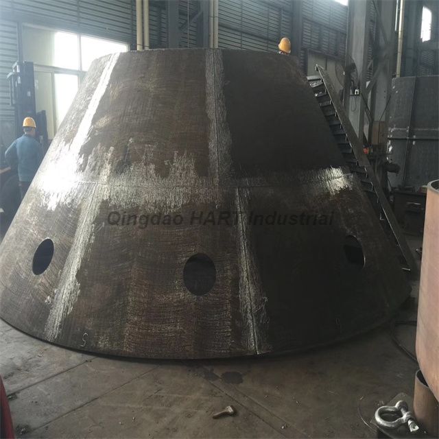 Hardened Cast Hardfacing Wear Resistant Lining Plate for Dragline Bucket Inside Install