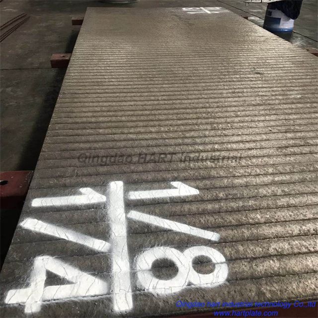 Bimetallic Abrasive Resistant Plate with Chrome Alloy Welding Layer