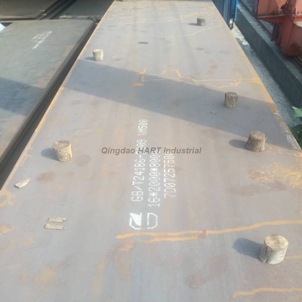 Hot Rolled Alloy Steel Plate Abrasion Resistant Wear Steel Plate Nm400 Nm450 Nm500